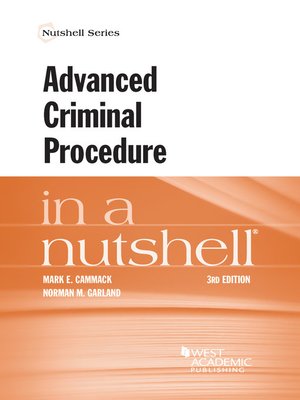 Advanced Criminal Procedure in a Nutshell - ebook